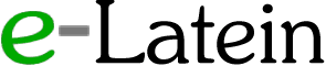 e-Latein Logo